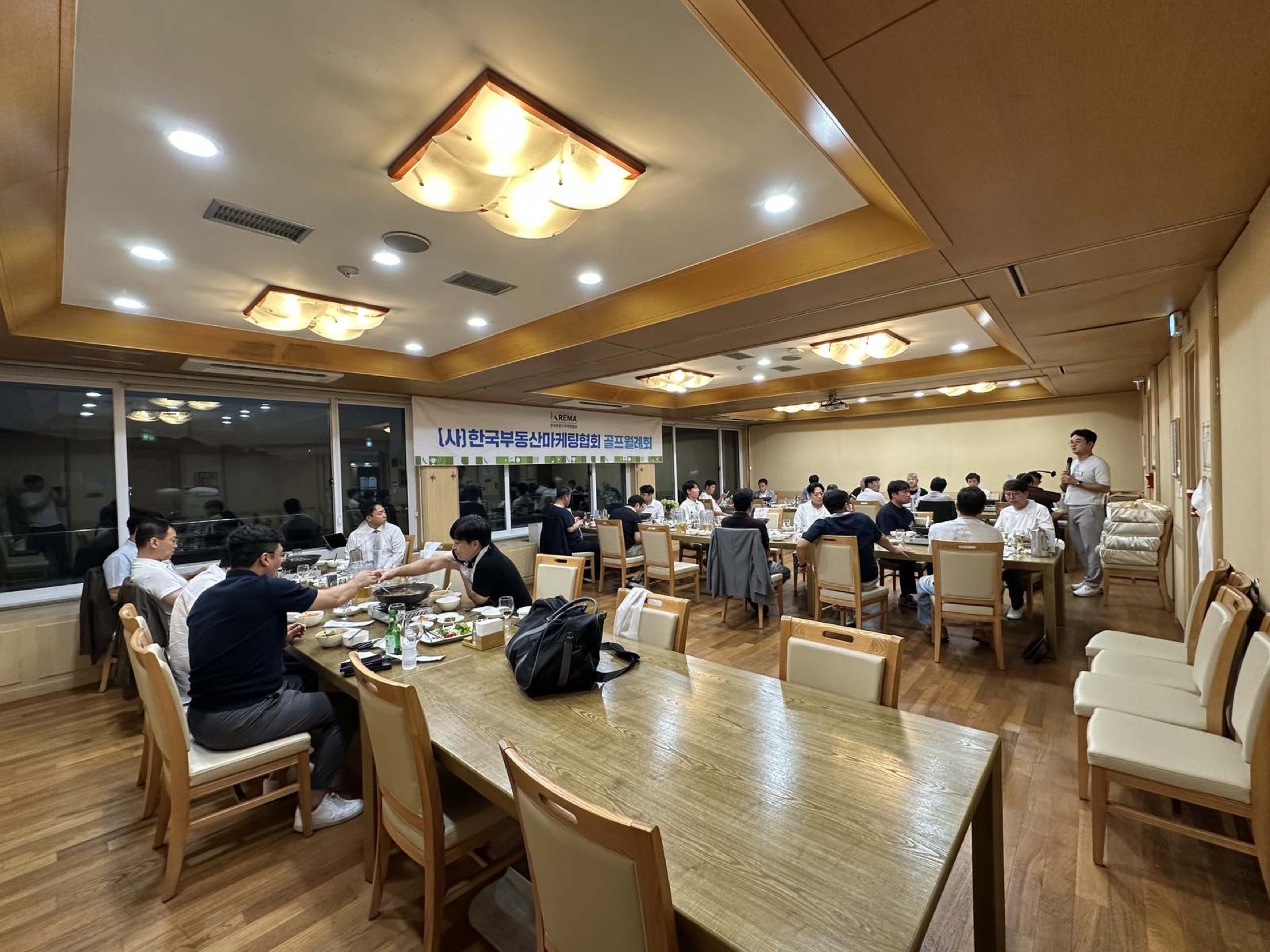 8월 월례회 석찬